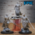 Infernal Knight Set / Ancient Hell Spawn / Cult Headhunter / Abyss Devil Warrior / Evil Demonic Beast / Flame Handler / Fire Encounter image