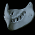 fantasy / horror mouth mask 4 3d printing image