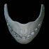 fantasy / horror mouth mask 4 3d printing image