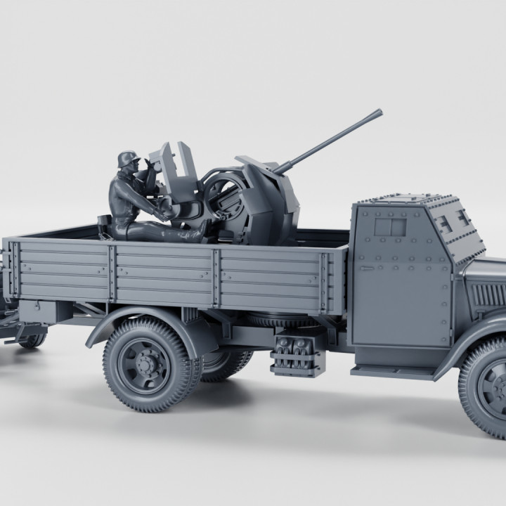 Opel Blitz with FLAK38 20mm with armored cab (+15cm Panzerwerfer) (Germany, WW2)'s Cover