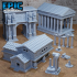 Olympian Buildings/ Ancient Greek Environment / Roman Myth Architecture / God Palace Item / Olympus Building Decoration / Hero Village Build / Goddess Construct / Majestic Home Tiles image