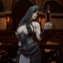 Morgana Darkthorn - Vampire Barmaid - presupported - QB Works image