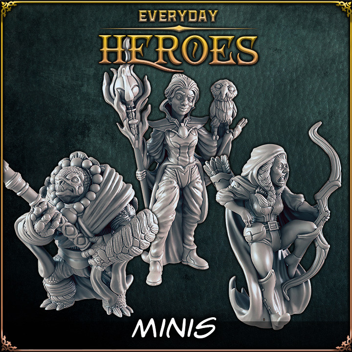 Minis -- Everyday Heroes's Cover