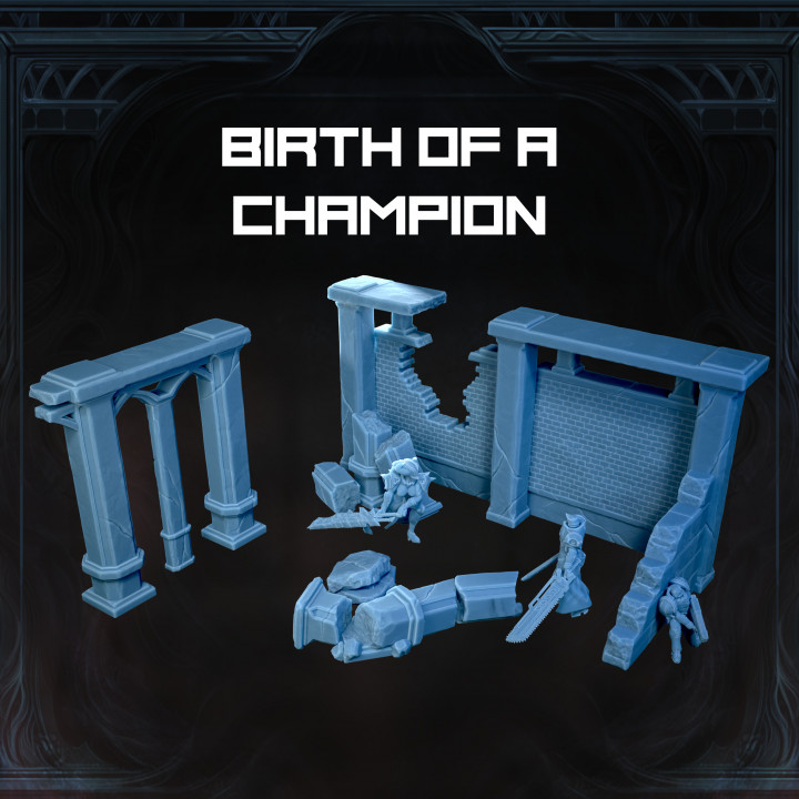 Birth of a champion scene's Cover